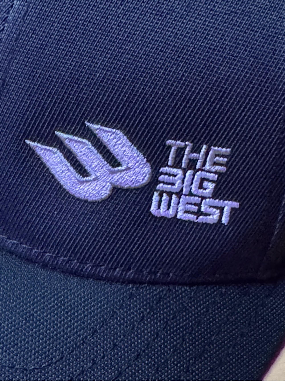 Big West Sport-Tek Black Embroidered Logo Cap - Picture 9 of 9